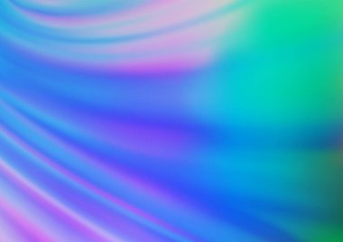 Parlak renkli arkaplan ve gradyan. Soyut bulanık şekilli vektör illüstrasyonu. 