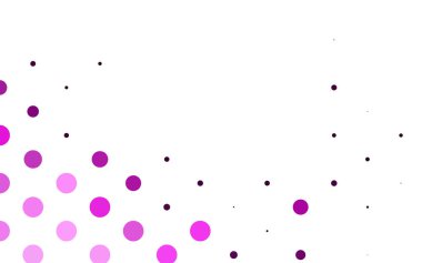 Noktalı beyaz vektör arkaplanı. Soyut çemberlerin oluşturduğu bir resim. 