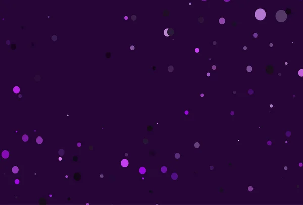 Світло Фіолетовий Векторний Фон Бульбашками — стоковий вектор