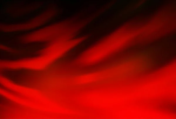 Dunkelgrün Roter Vektor Verschwommener Glanz Abstrakte Textur — Stockvektor