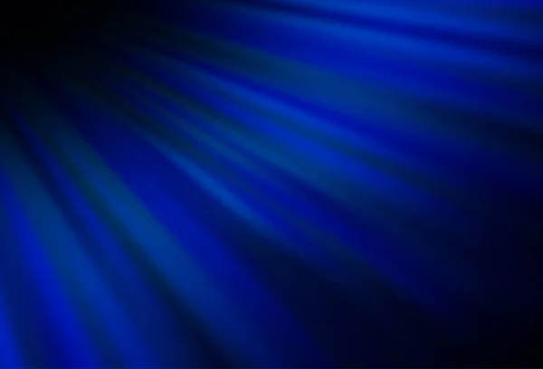 Mise Page Vectorielle Bleu Foncé Avec Lignes Plates — Image vectorielle