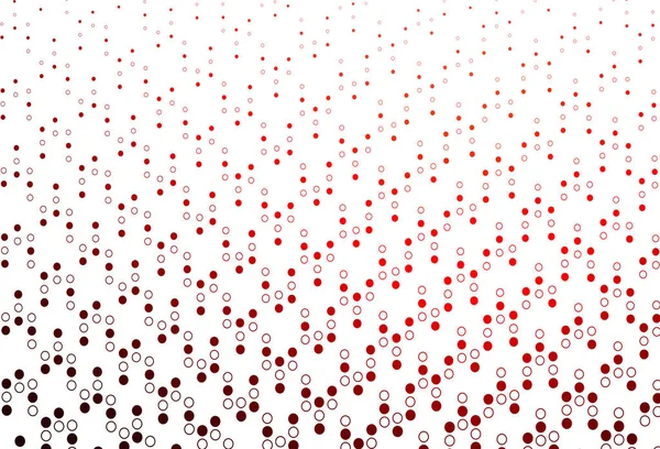Modèle Vectoriel Rouge Clair Avec Sphères — Image vectorielle