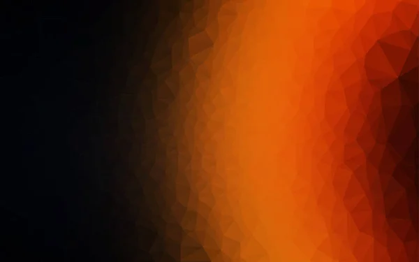 Surface Triangulaire Aux Couleurs Vives Vague Illustration Abstraite Avec Dégradé — Image vectorielle