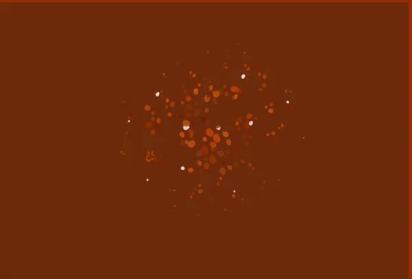 Patrón Vectorial Naranja Claro Con Formas Lava — Archivo Imágenes Vectoriales