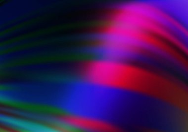 Parlak renkli arkaplan ve gradyan. Soyut bulanık şekilli vektör illüstrasyonu. 