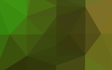 Üçgenler parlak ton renkleriyle yüzeye çıkar. Belirsiz soyut çizimler ve gradyan. İşiniz için yepyeni bir tasarım.  