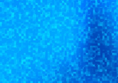 Çokgen biçiminde hafif BLUE vektör kapağı.