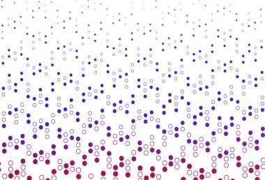 Açık Pembe, daire şekilli Mavi vektör düzeni.
