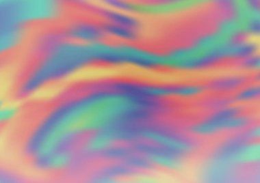 Parlak renkli arkaplan ve gradyan. Soyut bulanık şekilli vektör illüstrasyonu. 