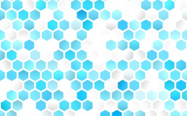 çokgen biçiminde soyut vektör deseni 