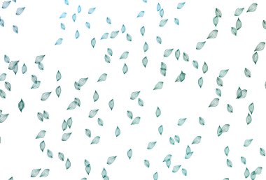 Açık Mavi, Yeşil vektör el boyaması arkaplan.