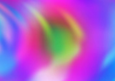 Parlak renkli arkaplan ve gradyan. Soyut bulanık şekilli vektör illüstrasyonu. 