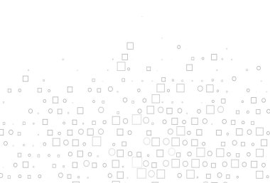 Açık Gümüş, lekeli gri vektör şablonu, dikdörtgenler.