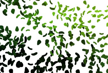 Soyut biçimlere sahip açık kırmızı vektör arkaplanı.