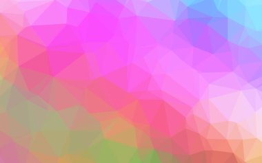 Üçgenler parlak ton renkleriyle yüzeye çıkar. Belirsiz soyut çizimler ve gradyan. İşiniz için yepyeni bir tasarım.  