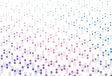 Açık Mavi, noktalı kırmızı vektör arkaplanı.