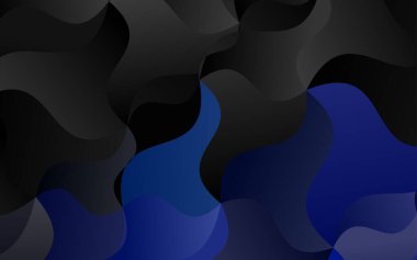 Parlak ton renklerinde bulanık kıvrımlar, eğimli belirsiz soyut çizimler. İşiniz için yepyeni bir tasarım. 