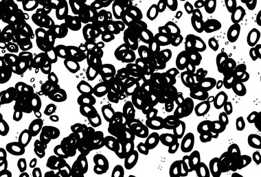 Kabarcıklı siyah ve beyaz vektör arkaplanı.