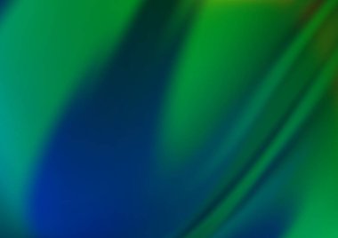 Parlak renkli arkaplan ve gradyan. Soyut bulanık şekilli vektör illüstrasyonu. 