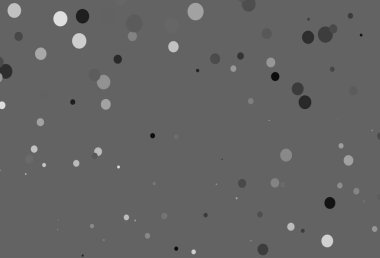 Açık Gümüş, daire şekilli gri vektör düzeni.