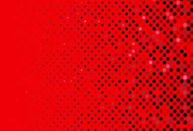 Noktalı koyu kırmızı vektör arkaplanı.