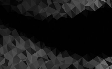 çokgen biçiminde soyut vektör deseni 