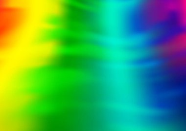 Parlak renkli arkaplan ve gradyan. Soyut bulanık şekilli vektör illüstrasyonu. 