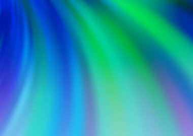 Parlak renkli arkaplan ve gradyan. Soyut bulanık şekilli vektör illüstrasyonu. 