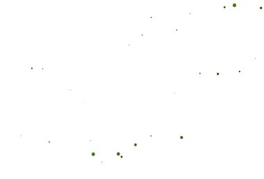 Benekli açık yeşil vektör örtüsü.