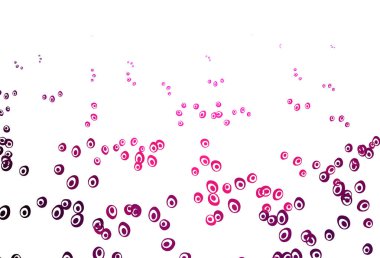 Benekli açık pembe vektör kapağı.