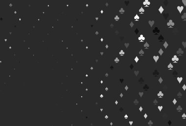 Açık Gümüş, kart elementleri içeren gri vektör düzeni.