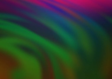 Parlak renkli arkaplan ve gradyan. Soyut bulanık şekilli vektör illüstrasyonu. 