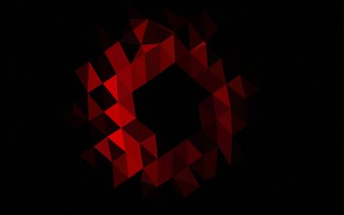 Üçgenler parlak ton renkleriyle yüzeye çıkar. Belirsiz soyut çizimler ve gradyan. İşiniz için yepyeni bir tasarım.  