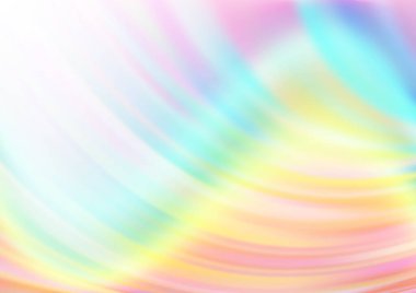 Parlak renkli arkaplan ve gradyan. Soyut bulanık şekilli vektör illüstrasyonu. 