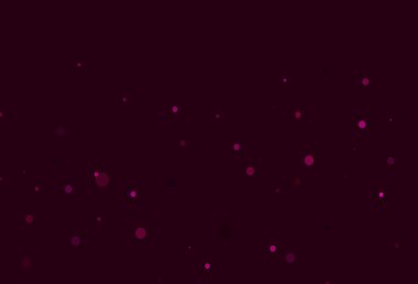 Çember şekilli Açık Pembe vektör düzeni.