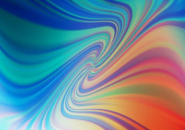 Parlak renkli arkaplan ve gradyan. Soyut bulanık şekilli vektör illüstrasyonu. 