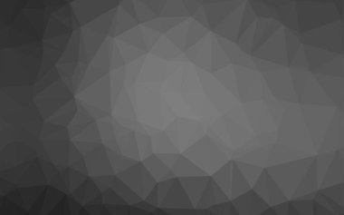 çokgen biçiminde soyut vektör deseni 