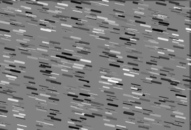 Açık Gümüş, tekrarlanan çubuklarla gri vektör şablonu.