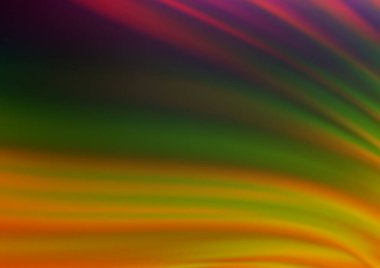 Parlak renkli arkaplan ve gradyan. Soyut bulanık şekilli vektör illüstrasyonu. 