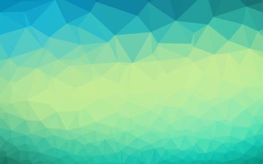 Üçgenler parlak ton renkleriyle yüzeye çıkar. Belirsiz soyut çizimler ve gradyan. İşiniz için yepyeni bir tasarım.  