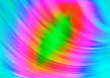 Parlak renkli arkaplan ve gradyan. Soyut bulanık şekilli vektör illüstrasyonu. 
