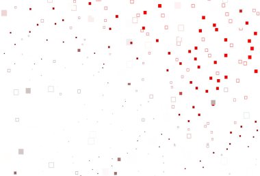 Dikdörtgenli açık kırmızı vektör arkaplanı.