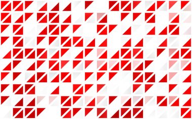 Üçgenler parlak ton renkleriyle yüzeye çıkar. Belirsiz soyut çizimler ve gradyan. İşiniz için yepyeni bir tasarım.  