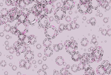 Benekli açık pembe vektör kapağı.