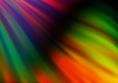 Parlak renkli arkaplan ve gradyan. Soyut bulanık şekilli vektör illüstrasyonu. 