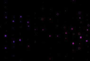 Kare biçiminde koyu pembe vektör şablonu.