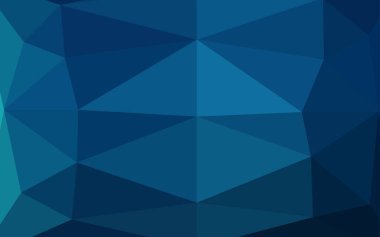 Üçgenler parlak ton renkleriyle yüzeye çıkar. Belirsiz soyut çizimler ve gradyan. İşiniz için yepyeni bir tasarım.  