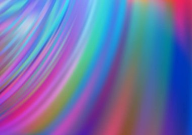 Parlak renkli arkaplan ve gradyan. Soyut bulanık şekilli vektör illüstrasyonu. 