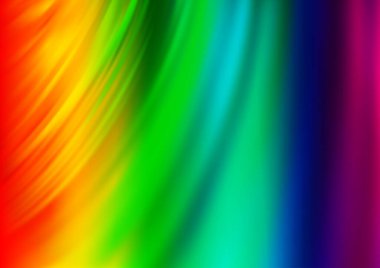 Parlak renkli arkaplan ve gradyan. Soyut bulanık şekilli vektör illüstrasyonu. 