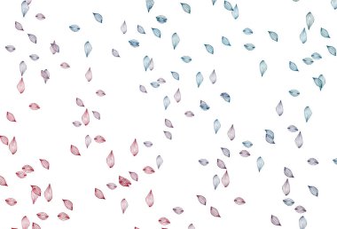 Açık Mavi, Kırmızı vektör karalama düzeni.